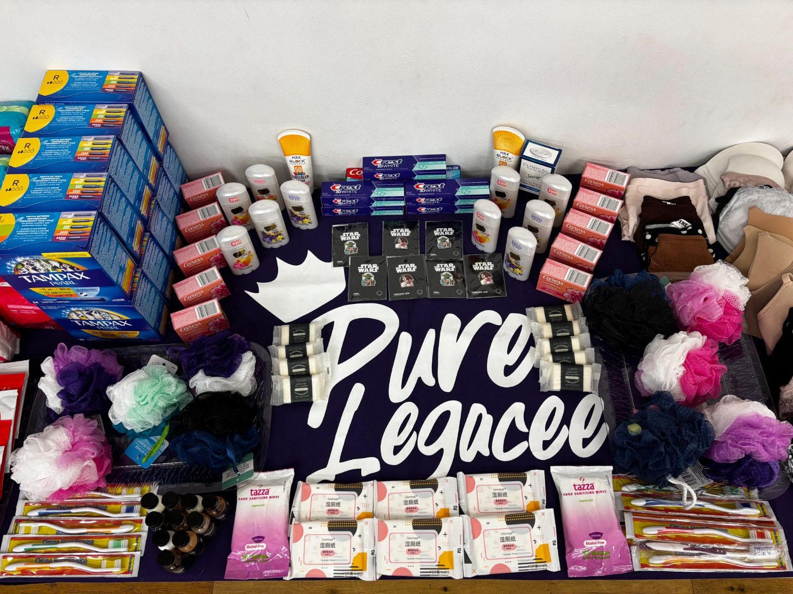 Personal-care kits assembled by PureLegacee